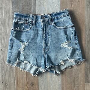 Abercrombie & Fitch High Rise Mom Short